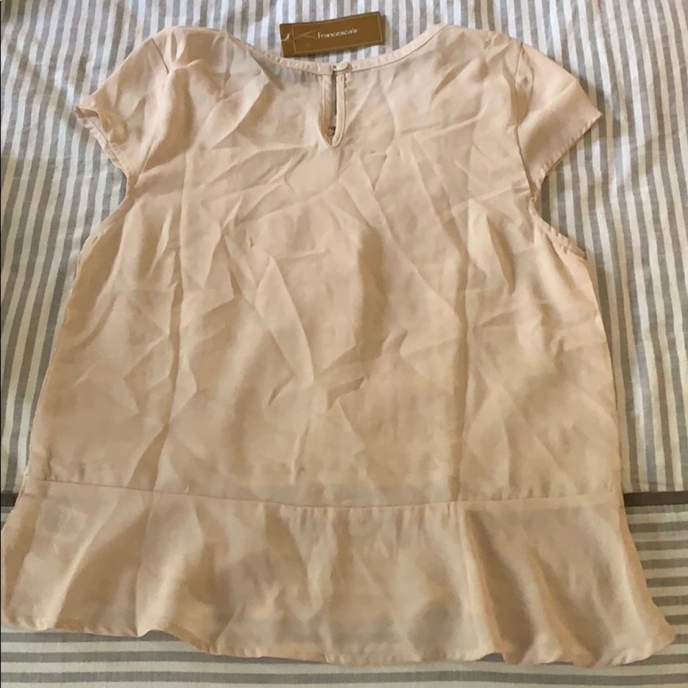 Taupe blouse - Picture 2 of 2